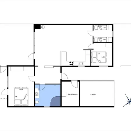 Σπίτι διακοπών 648-thisted-kuttervej-8 *